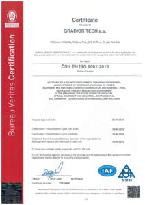 ISO 9001:2016 certificate EN